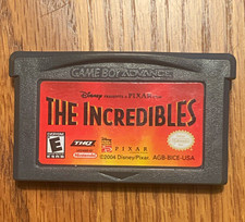 THQ The Incredibles Nintendo Game Boy Advance GBA 2004 E NTSC-U/C