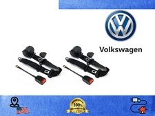 For all Volkswagen car Front Seat Belts 2pcs Safety Harness Adjustable Black Pai