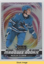2024-25 O-Pee-Chee Platinum Rainbow Color Wheel Macklin Celebrini #263 READ n7e