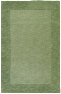 Carpet Green 12 x 15 Wool Border Contemporary  Area Rug - Approx 12' x 15'