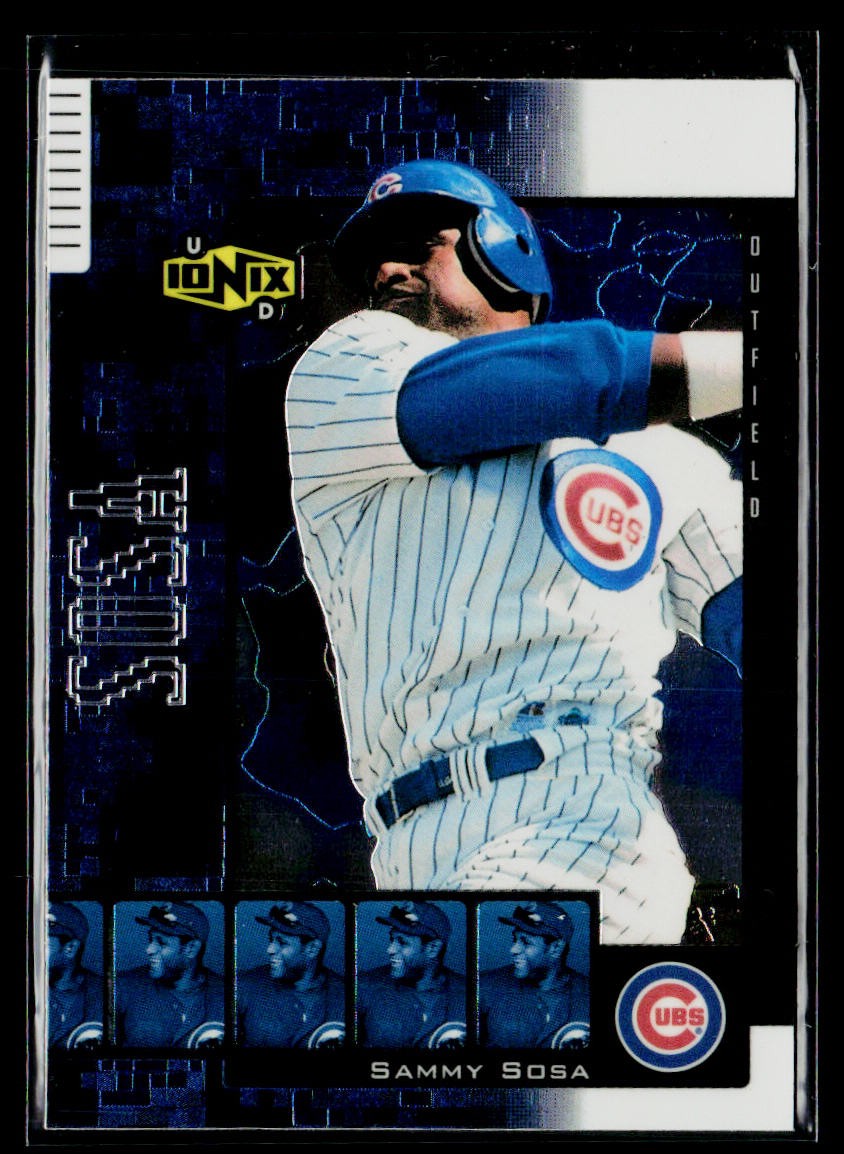 2000 UD Ionix #16 Sammy Sosa