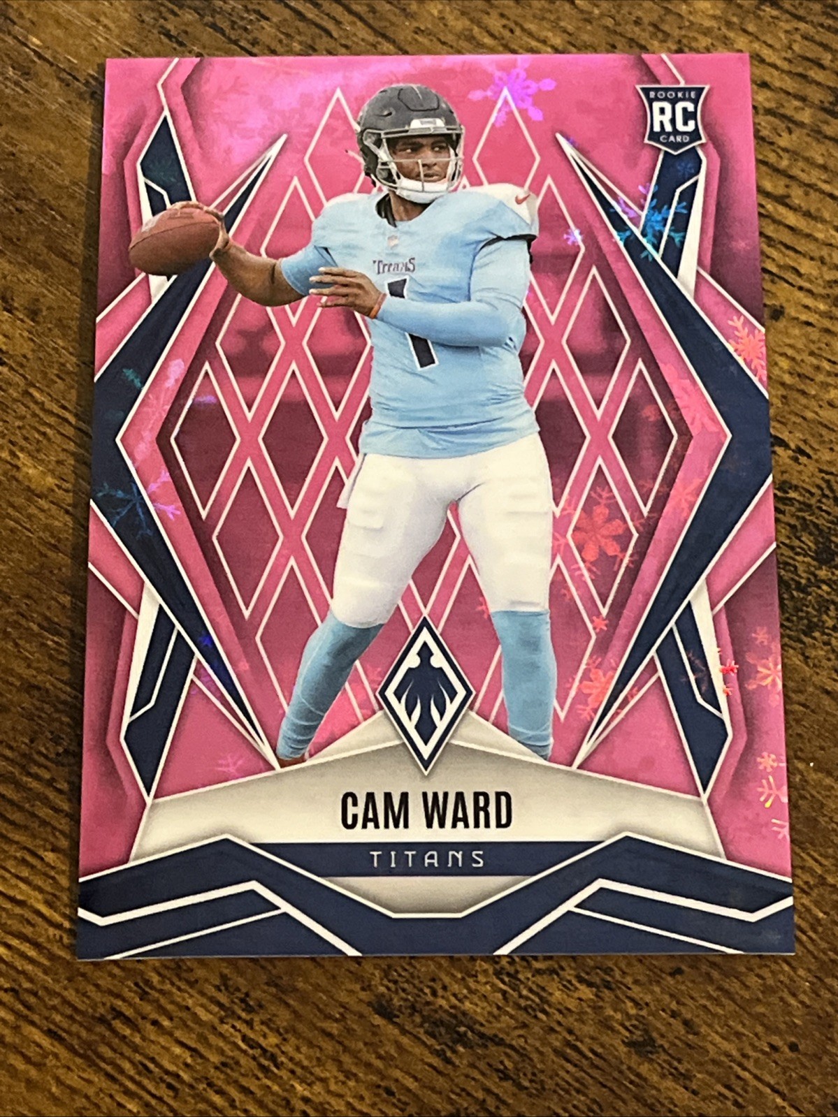 Cam Ward 2025 Phoenix Pink Winter /299 #194 Rookie RC