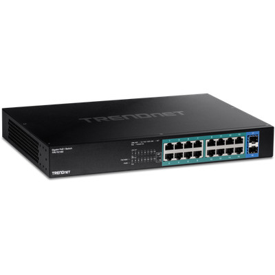 TRENDnet  TPE-TG182, 18-Port Gigabit PoE+ Switch Renewed