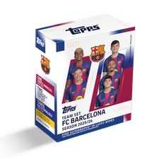 2025/26 TOPPS FC BARCELONA Team Set/Box LAMINE YAMAL UEFA Soccer Brand New QTY
