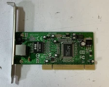 TRENDnet TEG-PCITXR Single-Port Gigabit PCI Network Adapter Card "Q6E"