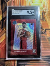 2021-22 Panini Donruss Optic - Rated Rookie Alperen Sengun #169 Red Wave Prizm  