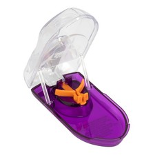 EZY DOSE Pill Cutter with Safety Shield and Oval, Blue, Green, Or Purple