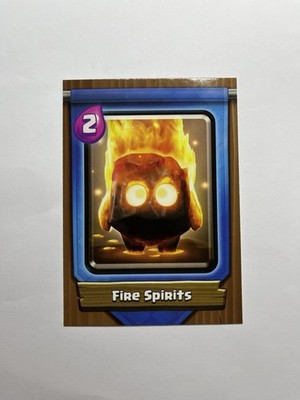 2018 Topps Clash Royal TCG Fire Spirits Common #40
