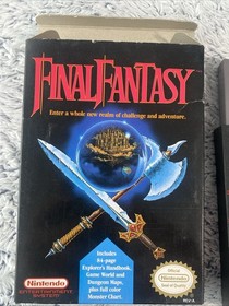 Final Fantasy (Nintendo NES, 1990) Clean Box & Cartridge Collection Worthy