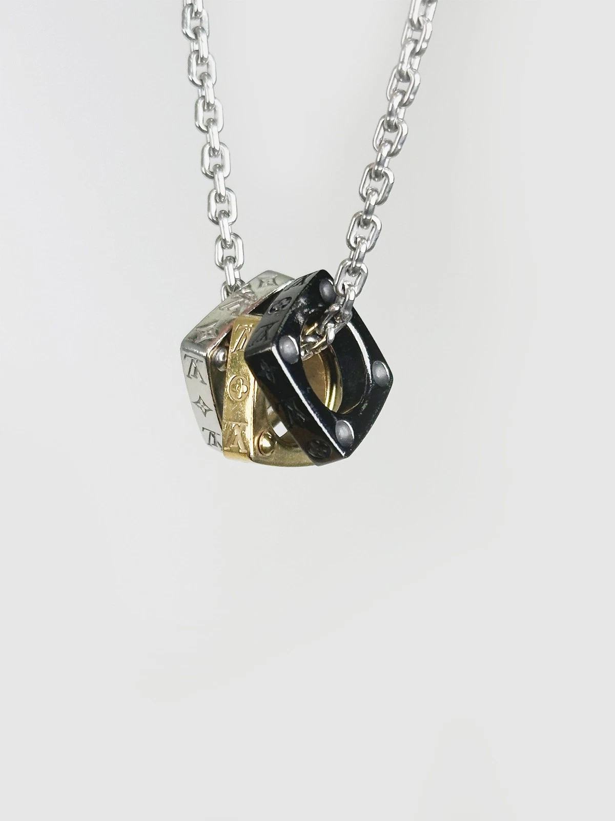 LOUIS VUITTON（LV） Collana Louis Vuitton lusso monogramma audace catena vintage 4VLVA18443 99048488