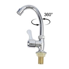 Safe and Sturdy Plastic Steel Kitchen Faucet Water Tap for Peace of Mind