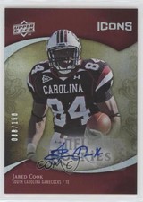 2009 Upper Deck Icons NFL Rookies Auto 88/150 Jared Cook #151 Auto im4