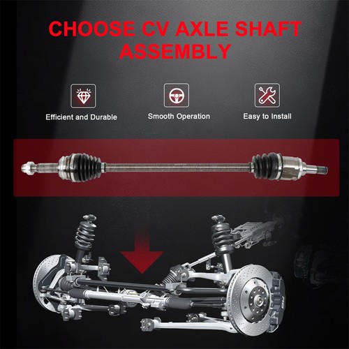 For Toyota RAV4 2.4L 2006-2008 RAV4 2.5L 2009-12 Rear Left or Right 4WD CV Axle - Afbeelding 2 van 7