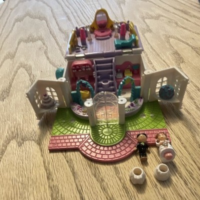 Bluebird Polly Pocket Vintage Wedding Playset 1994 with Figures Plastic Toy Set