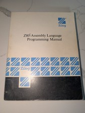 Zilog Z80-Assemblaggio Lingua Programmazione Manuale Vintage Retrò Computer Libro