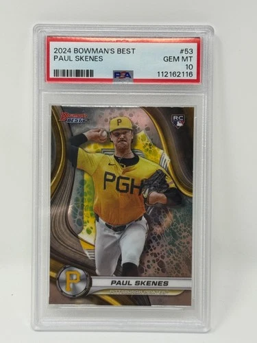 2024 Bowman's Best - Paul Skenes #53 (RC) PSA 10