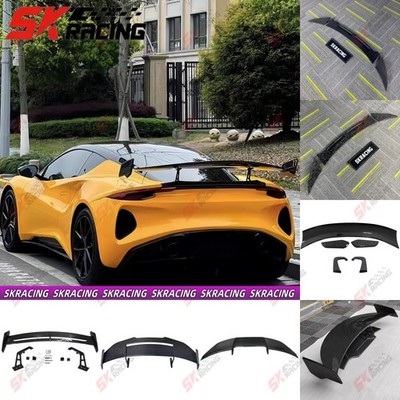 Rear Trunk Spoiler Wing Fits For Lotus Emira 2023+A/B/C/D/E/F/G Style Dry Carbon