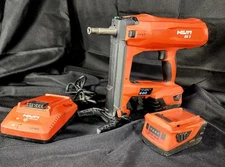 Hilti BX3-IF Cordless Concrete Fastening Tool Nail Gun W/ Charger & 2 Batteries