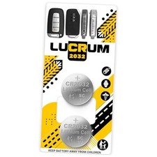 Key Fob Battery Replacement for Kia, 2PCs CR2032 Batteries for Car Remote Key