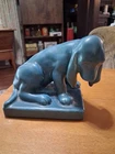 VTG 1934 Rookwood Pottery Bassett Hound Dog Bookend” EXCELLENT “