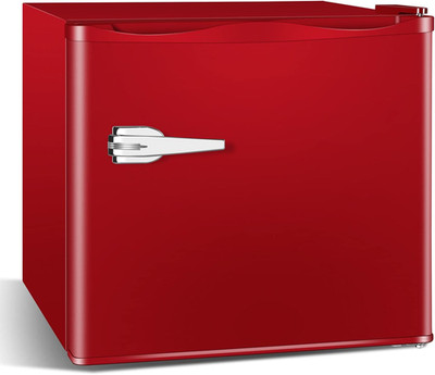 Mini Upright Freezer -1.2 Cu.Ft Compact Freezer with Removable Shelves and Adjus
