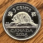 SHIPS TODAY!  2026 Canada FIRST STRIKE 5 cent nickel coin **75% off comb. ship**