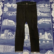 Jean Paul Gaultier Homme Zip Pants Black Size 48 Waist84cm Inseam77cm Japan