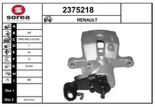 Bremssattel für Renault Scénic I Megane Scenic Classic Grandtour IV ab 98->