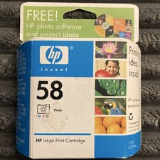 HP Genuine 58 Photo Inkjet Cartridge for Deskjet 3420 3650 5550 7150 7350