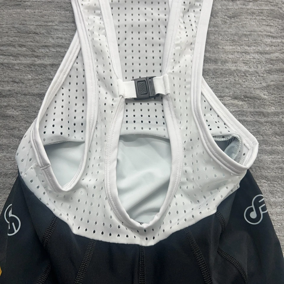 Babero acolchado Mt Borah de una pieza talla M para mujer club de ciclismo activo Foto 2 de 4