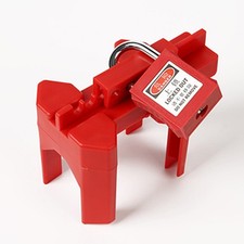 Industrial Ball Valve Lockout Gate Valve Locks Device Water Protection Open