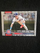 2026 Topps Series 1 Pete Crow-Armstrong Arizona Fall League Foil #196 Cubs