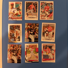 Juan Soto 9 Card Baseball Lot Mets, Yankees, Nationals, Padres 55