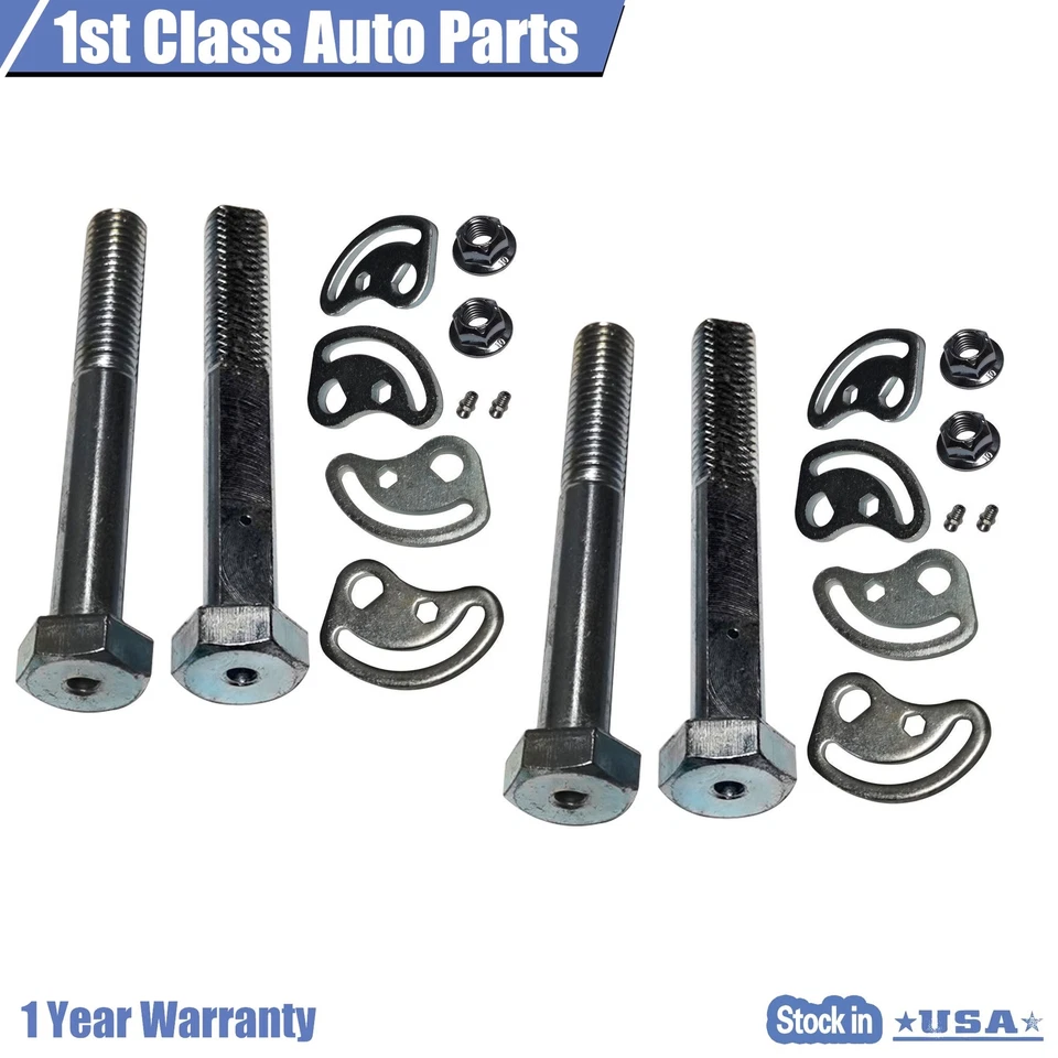 2x Front Camber and Alignment Kit For 2000-2013 GMC Yukon XL 2003-2009 Hummer H2 Foto 2 de 4
