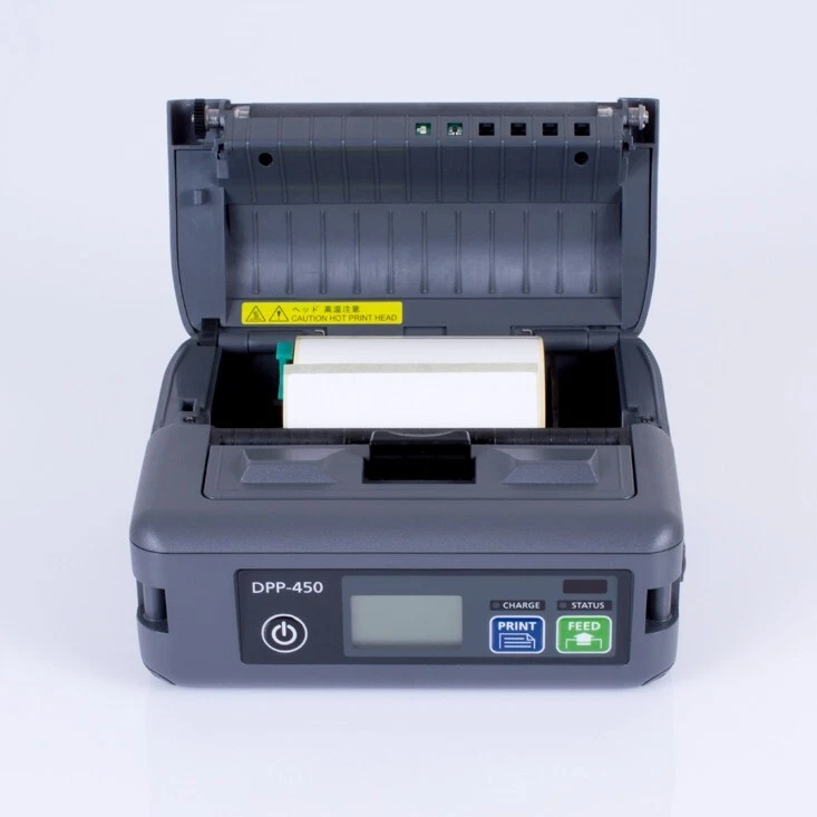 4″ Mobile Thermal Printer with Bluetooth (DPP-450L) (w/ Auto Peeler) - Image 2 of 4