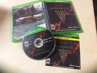 Elder Scrolls Online: Morrowind (Microsoft Xbox One, 2017) USED FREE US ...