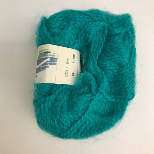 Bolsa de ganchillo tejida mezcla acrílica gruesa cepillada jade juglar hilo Jaeger de 10 - Imagen 6 de 7