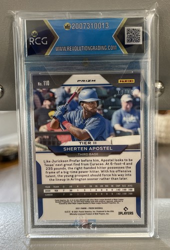 2021 Panini Prizm Sherten Apostel Gold Prizm/10 - Bild 2 von 2