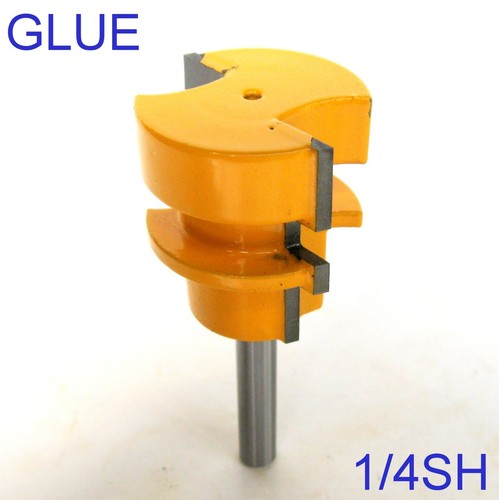 1 pc 1/4" SH Reversible Glue Joint Carbide Tipped Router Bit S - Picture 7 of 12