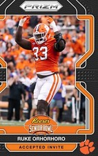 2023 SENIOR BOWL CLEMSON TIGERS RUKE ORHORHORO ATLANTA FALCONS ROOKIE