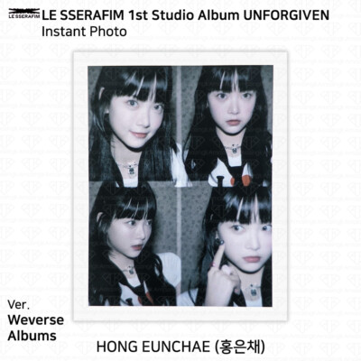 Le Sserafim 1st Studio Album Unforgiven Weverse Album Ver