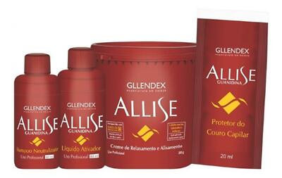 Relaxation And Straightening Gllendex Allise Guanidina Kit 360g 