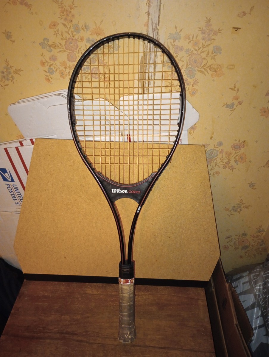 Wilson Cobra テニスラケット ミッドサイズ 4 1/4 Wilson Cobra Tennis Racket with Cover - 4 1/2 L | eBay