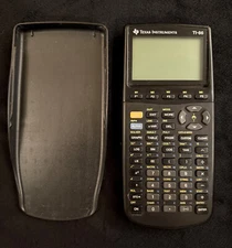 Texas Instruments Ti-86 Graphing Calculator With Cover - Read Description