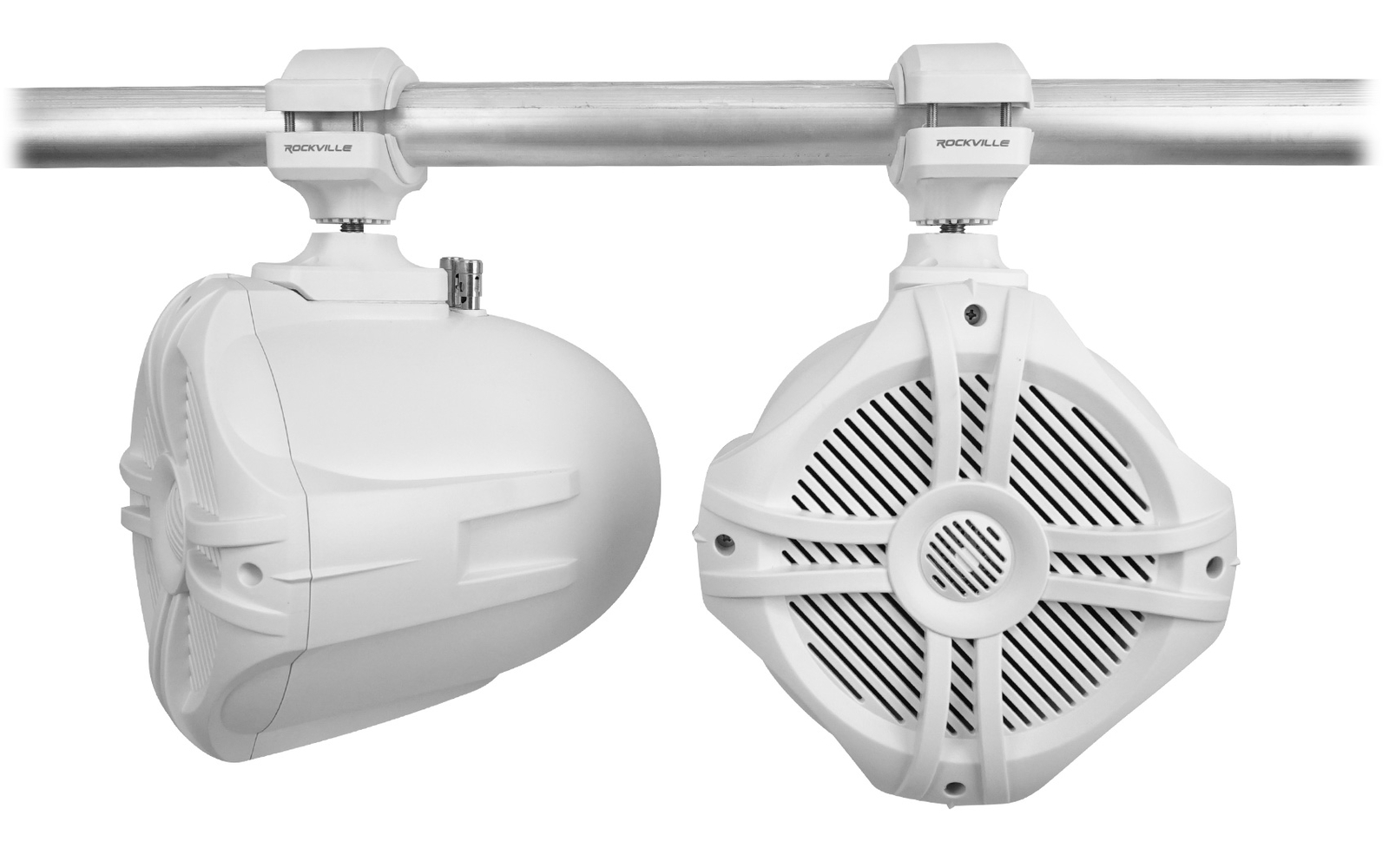 2 Колонки Rockville RWB70W White 65 для морского вейкборда с поворотной башней Усилитель