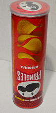5.2oz Can Of ORIGINAL Pringles Unopened W/The Label Upside Down Fresh