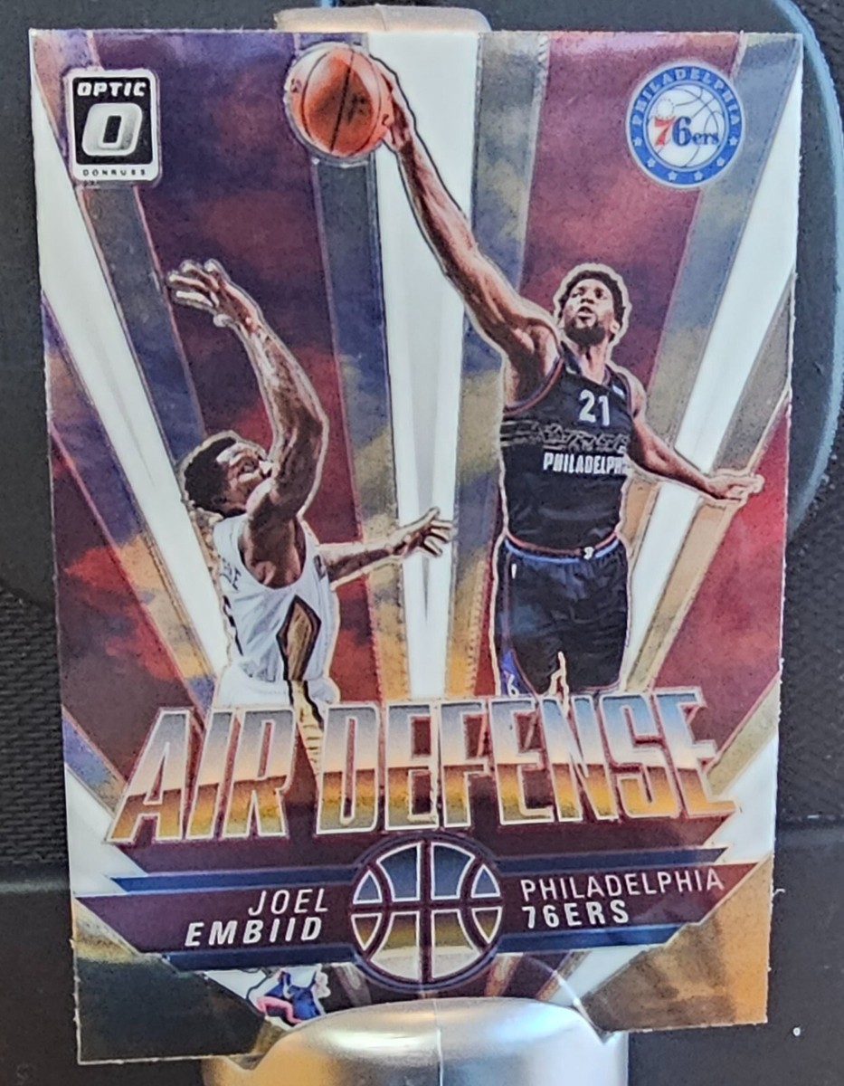 2021-22 Optic Joel Embiid No. 5 Air Defense | eBay