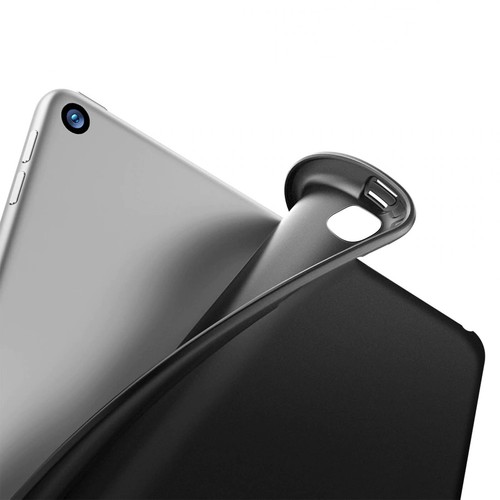 Coque iPad 9 2021 iPad 8 2020 iPad 7 2019 / iPad Pro 10.5 / Silicone noir - Photo 4/5