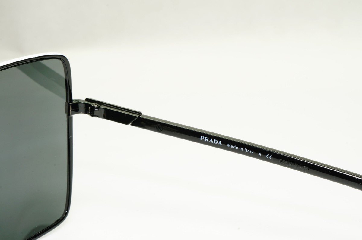 Prada Sunglasses Oversized Black Butterfly Square PR50YS SPR  display picture 2
