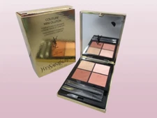 YVES SAINT LAURENT COUTURE MINI CLUTCH HIGH INTENSITY-SHADOW 600 SPONTINI LILIES